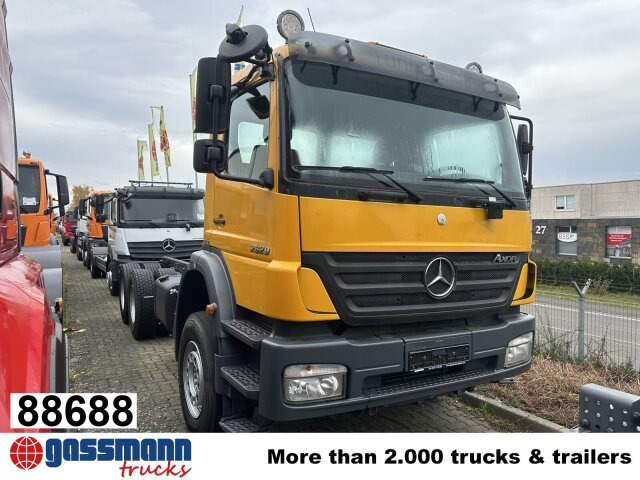 Mercedes-Benz Axor 2629 K 6x4, PTO, Steel, Manual, 6-Zylinder - Autocarro telaio: foto 1 Mercedes-Benz Axor 2629 K 6x4, PTO, Steel, Manual, 6-Zylinder - Autocarro telaio: foto 1