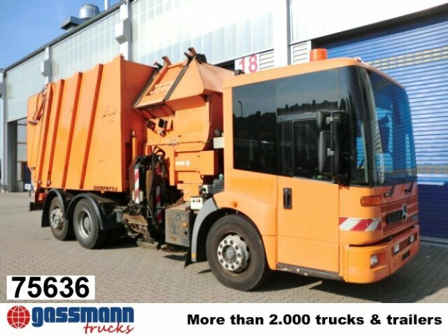 Mercedes-Benz Econic 2628L 6x2 mit SIDEPRESS Aufbau - Camion immondizia: foto 1 Mercedes-Benz Econic 2628L 6x2 mit SIDEPRESS Aufbau - Camion immondizia: foto 1