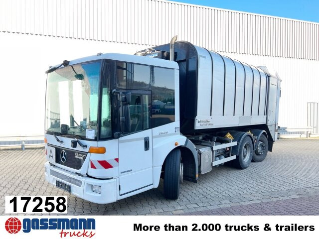 Mercedes-Benz Econic 2629 LL 6x2/4 NLA, EEV, Lenkachse, FAUN - Camion immondizia: foto 1 Mercedes-Benz Econic 2629 LL 6x2/4 NLA, EEV, Lenkachse, FAUN - Camion immondizia: foto 1