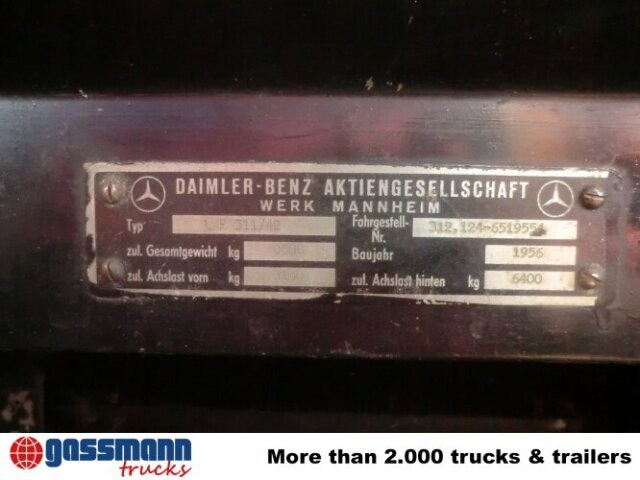 Mercedes-Benz LAF 311 4x4 LF16, Feuerwehr - Autopompa: foto 3 Mercedes-Benz LAF 311 4x4 LF16, Feuerwehr - Autopompa: foto 3