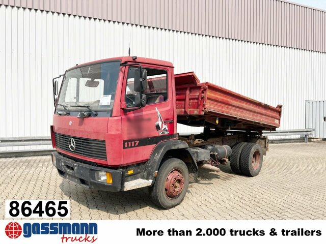 Mercedes-Benz LK 1117 K 4x2, 6-Zylinder Motor, 2x AHK - Autocarro ribaltabile: foto 1 Mercedes-Benz LK 1117 K 4x2, 6-Zylinder Motor, 2x AHK - Autocarro ribaltabile: foto 1