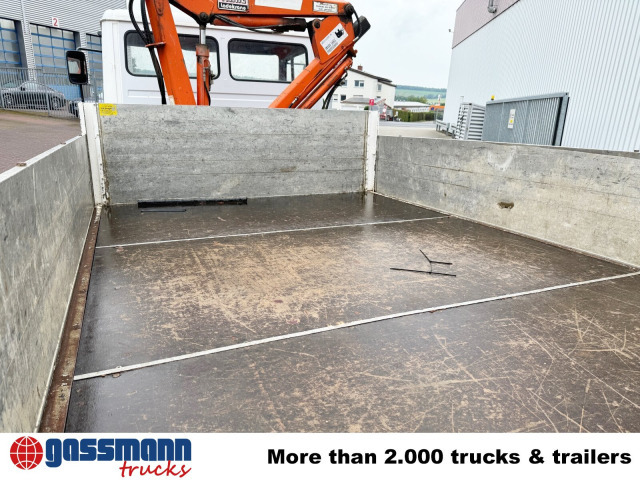 Mercedes-Benz LK 814 4x2, 6-Zylinder, Kran Tirre Euro 35 - Autocarro con pianale/ Cassone fisso, Camion con gru: foto 2 Mercedes-Benz LK 814 4x2, 6-Zylinder, Kran Tirre Euro 35 - Autocarro con pianale/ Cassone fisso, Camion con gru: foto 2