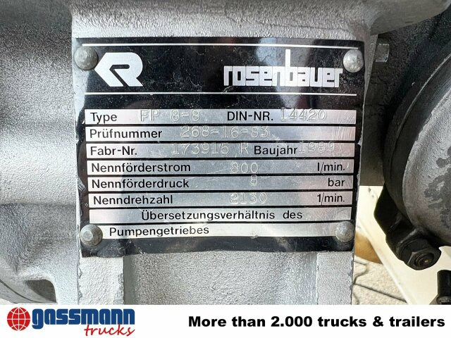 Mercedes-Benz LK 814 F 4x2, Löschfahrzeug LF8 - Autopompa: foto 3 Mercedes-Benz LK 814 F 4x2, Löschfahrzeug LF8 - Autopompa: foto 3