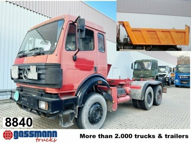 Mercedes-Benz SK II 25/2634 K 6x4, Stahlmulde ca. 13m³ - Autocarro ribaltabile: foto 1 Mercedes-Benz SK II 25/2634 K 6x4, Stahlmulde ca. 13m³ - Autocarro ribaltabile: foto 1