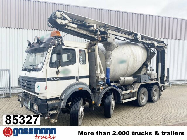Mercedes-Benz SK II 3234 B 8x4/4, LT Betonmischer, - Autobetoniera: foto 1 Mercedes-Benz SK II 3234 B 8x4/4, LT Betonmischer, - Autobetoniera: foto 1