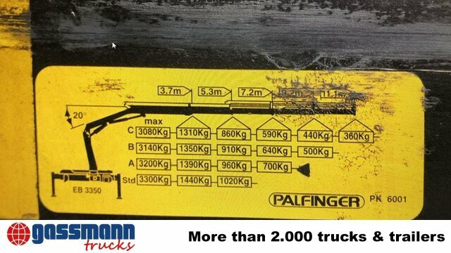 Renault D 180.75 4x2 mit Kran Palfinger PK6001 - Autocarro con pianale/ Cassone fisso, Camion con gru: foto 4 Renault D 180.75 4x2 mit Kran Palfinger PK6001 - Autocarro con pianale/ Cassone fisso, Camion con gru: foto 4