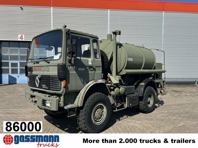 Renault Midliner S170 4x4, 6000l Wassertank - Camion cisterna: foto 1 Renault Midliner S170 4x4, 6000l Wassertank - Camion cisterna: foto 1