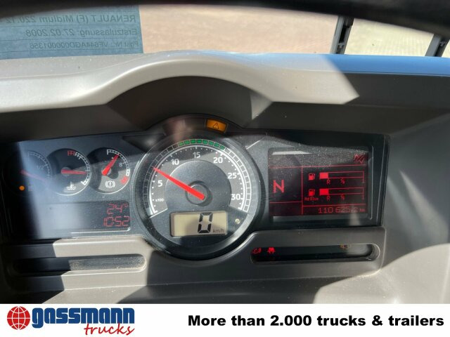 Renault Midlum 220.12 4x2, BDF verschiedene Größen - Autocarro portacontainer/ Caisse interchangeable: foto 3 Renault Midlum 220.12 4x2, BDF verschiedene Größen - Autocarro portacontainer/ Caisse interchangeable: foto 3