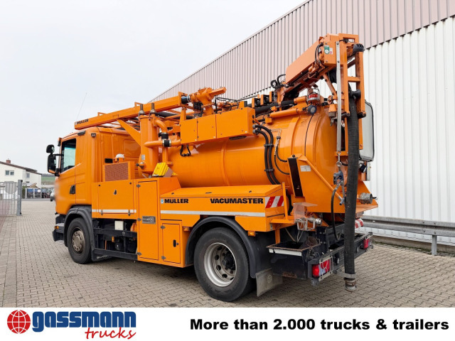 Scania G 320 4x2, Müller Vacumaster ca. 5,5m³, Funk - Spazzatrice stradale: foto 3 Scania G 320 4x2, Müller Vacumaster ca. 5,5m³, Funk - Spazzatrice stradale: foto 3