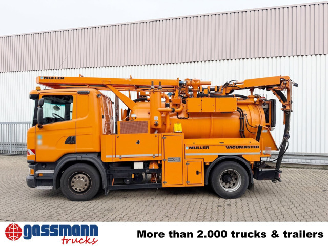 Scania G 320 4x2, Müller Vacumaster ca. 5,5m³, Funk - Spazzatrice stradale: foto 5 Scania G 320 4x2, Müller Vacumaster ca. 5,5m³, Funk - Spazzatrice stradale: foto 5