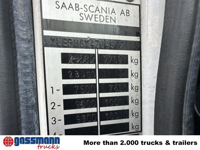 Scania P93 HK 250 6x4L, Abrollkipper - Autocarro scarrabile: foto 3 Scania P93 HK 250 6x4L, Abrollkipper - Autocarro scarrabile: foto 3