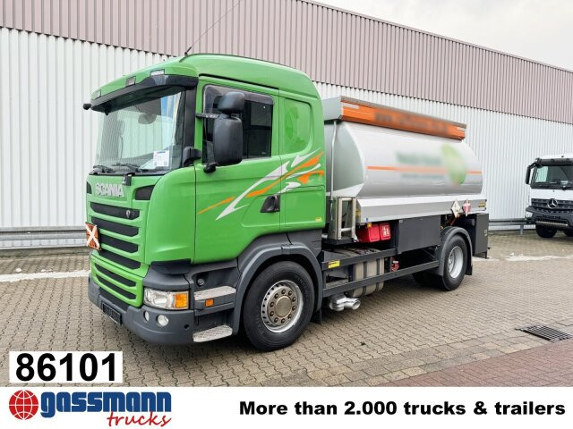 Scania R450 4x2, Retarder, ADR, Rohr Tank, ca. 14400l - Camion cisterna: foto 1 Scania R450 4x2, Retarder, ADR, Rohr Tank, ca. 14400l - Camion cisterna: foto 1