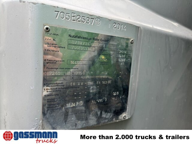 Scania R450 4x2, Retarder, ADR, Rohr Tank, ca. 14400l - Camion cisterna: foto 5 Scania R450 4x2, Retarder, ADR, Rohr Tank, ca. 14400l - Camion cisterna: foto 5