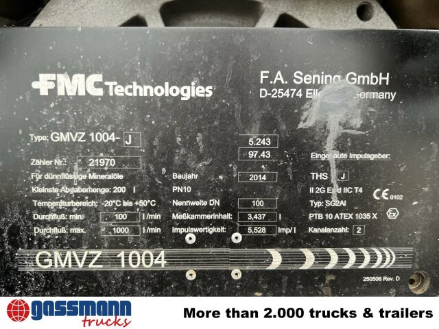 Scania R450 4x2, Retarder, ADR, Rohr Tank, ca. 14400l - Camion cisterna: foto 4 Scania R450 4x2, Retarder, ADR, Rohr Tank, ca. 14400l - Camion cisterna: foto 4