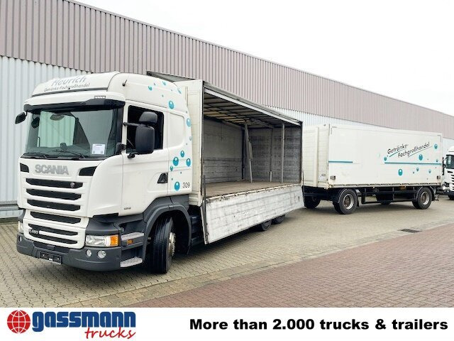 Autocarro furgonato Scania R450 LB 6x2-4 Getränkekoffer, Retarder,: foto 8