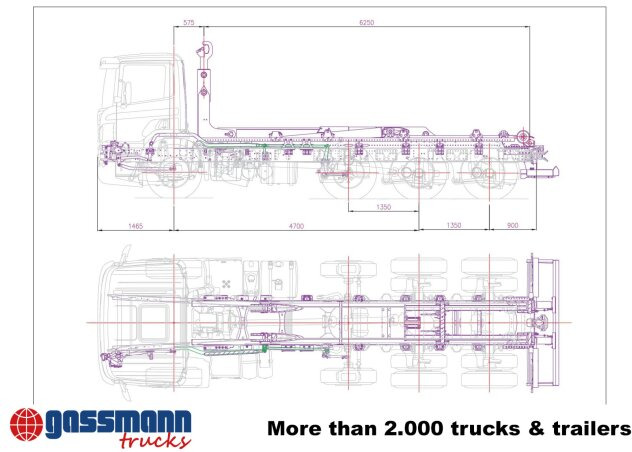 Autocarro scarrabile nuovo T20-47-S Abrollanlage: foto 7
