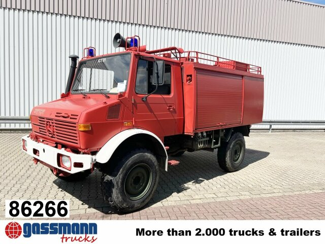 Unimog U 1300 L 435/11 4x4, -Feuerwehr - Autopompa: foto 1 Unimog U 1300 L 435/11 4x4, -Feuerwehr - Autopompa: foto 1