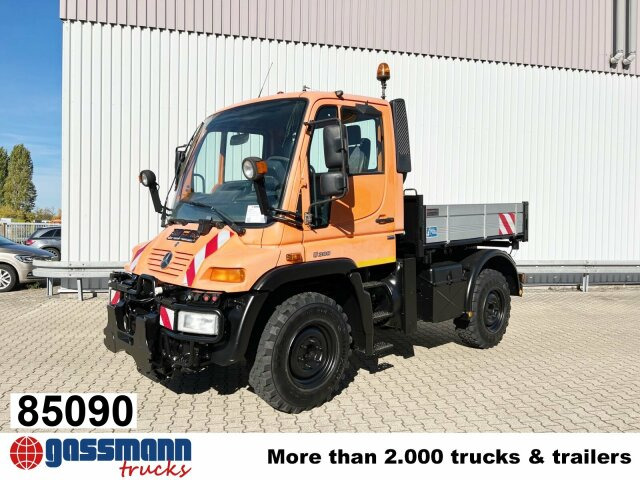 Unimog U 300 4x4, Kipper, Kommunalhydraulik, - Autocarro con pianale/ Cassone fisso, Veicolo speciale/ Comunale: foto 1 Unimog U 300 4x4, Kipper, Kommunalhydraulik, - Autocarro con pianale/ Cassone fisso, Veicolo speciale/ Comunale: foto 1