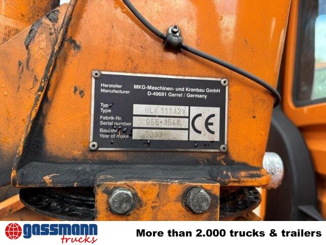 Unimog U400 4x4, Frontzapfwelle, Kipper, Kran MKG HKL - Autocarro ribaltabile, Camion con gru: foto 3 Unimog U400 4x4, Frontzapfwelle, Kipper, Kran MKG HKL - Autocarro ribaltabile, Camion con gru: foto 3