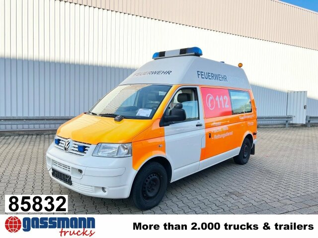 Volkswagen T5 2.5 TDI 4x2, Krankenwagen - Ambulanza: foto 1 Volkswagen T5 2.5 TDI 4x2, Krankenwagen - Ambulanza: foto 1