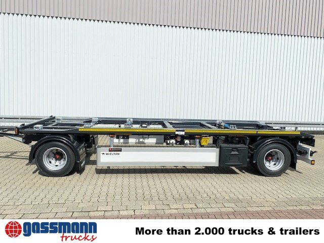 Rimorchio scarrabile/ Multibenna nuovo Wielton PS2P70B Abrollanhänger bis 7,25 m Behälter: foto 8