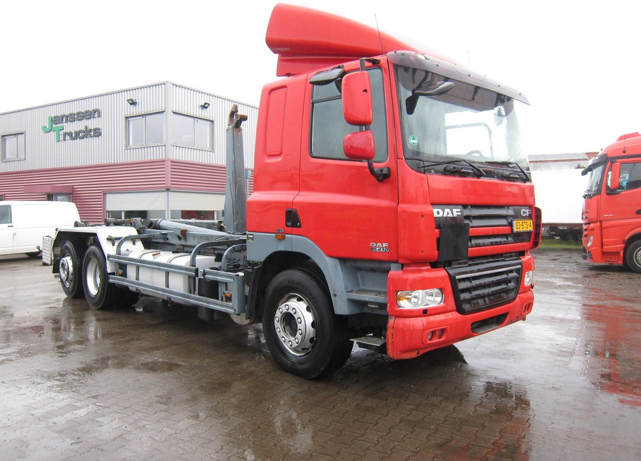 DAF CF 85 410 6X2*4 Meiller Haken Manual Retarder - Autocarro scarrabile: foto 1 DAF CF 85 410 6X2*4 Meiller Haken Manual Retarder - Autocarro scarrabile: foto 1