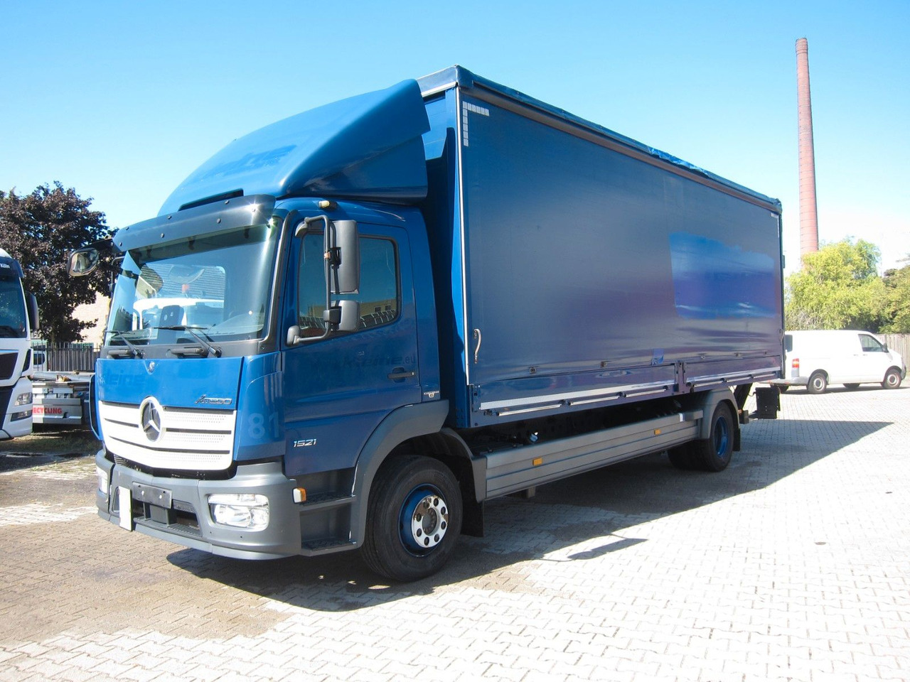 Mercedes-Benz Atego 1521 L Bordwande LBW 338tkm E6 - Camion centinato: foto 2 Mercedes-Benz Atego 1521 L Bordwande LBW 338tkm E6 - Camion centinato: foto 2