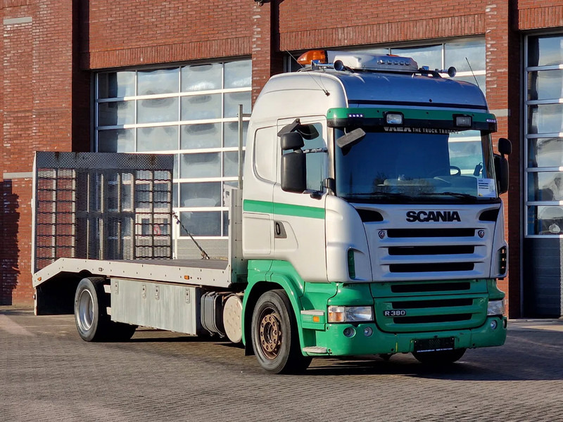 Scania R380 4x2 - Car transport / Flatbed - Ramp - Full air - Night clima - Camion bisarca: foto 1 Scania R380 4x2 - Car transport / Flatbed - Ramp - Full air - Night clima - Camion bisarca: foto 1