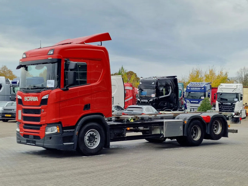 Scania R540 NGS 6x2 - BDF - Retarder - Full air - Navi - Led - Fridge - 4.95 WB - Autocarro portacontainer/ Caisse interchangeable: foto 3 Scania R540 NGS 6x2 - BDF - Retarder - Full air - Navi - Led - Fridge - 4.95 WB - Autocarro portacontainer/ Caisse interchangeable: foto 3