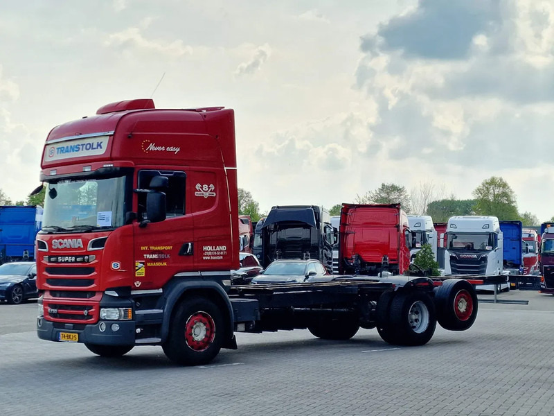 Scania R730 Topline 6x2*4 - Retarder - King of the Road - Night clima - Steering axle - Leather - Autocarro telaio: foto 3 Scania R730 Topline 6x2*4 - Retarder - King of the Road - Night clima - Steering axle - Leather - Autocarro telaio: foto 3