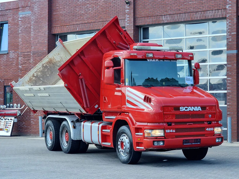 Scania T124-420 6x4 - Tipper - Retarder - Full steel - HUB Reduction - Manual gearbox - Autocarro ribaltabile: foto 2 Scania T124-420 6x4 - Tipper - Retarder - Full steel - HUB Reduction - Manual gearbox - Autocarro ribaltabile: foto 2
