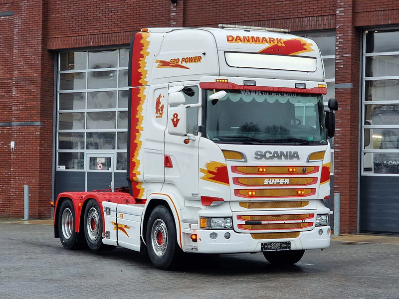Scania R520 V8 Topline 6x2/4 - Full air - Steering - Euro 6 - Opti Cruise - - Trattore stradale: foto 1 Scania R520 V8 Topline 6x2/4 - Full air - Steering - Euro 6 - Opti Cruise - - Trattore stradale: foto 1