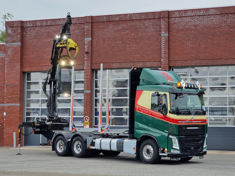 Volvo FH 13.540 6x4 - HIAB / Loglift F125Z 80 Crane - Krane - Grua year 2019 - Camion trasporto legname, Camion con gru: foto 1 Volvo FH 13.540 6x4 - HIAB / Loglift F125Z 80 Crane - Krane - Grua year 2019 - Camion trasporto legname, Camion con gru: foto 1