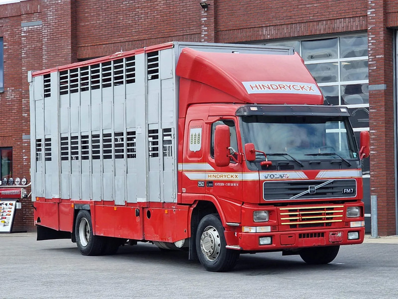 Volvo FM 250 4x- Livestock 2 deck - Lifting floors - Loadlift - Manual gearbox - Autocarro trasporto bestiame: foto 1 Volvo FM 250 4x- Livestock 2 deck - Lifting floors - Loadlift - Manual gearbox - Autocarro trasporto bestiame: foto 1