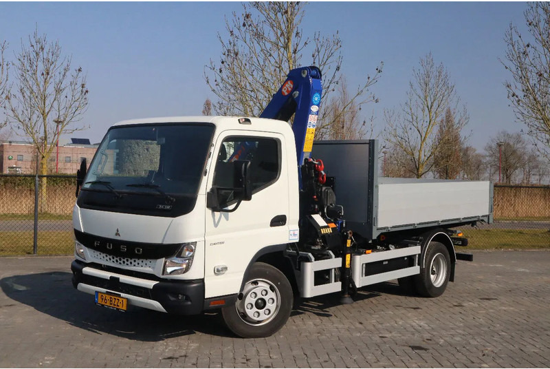 FUSO 7C18 | 4X2 | 3-WAY TIPPER | PM 6.5 KRAN /CRANE - Autocarro ribaltabile, Camion con gru: foto 2 FUSO 7C18 | 4X2 | 3-WAY TIPPER | PM 6.5 KRAN /CRANE - Autocarro ribaltabile, Camion con gru: foto 2