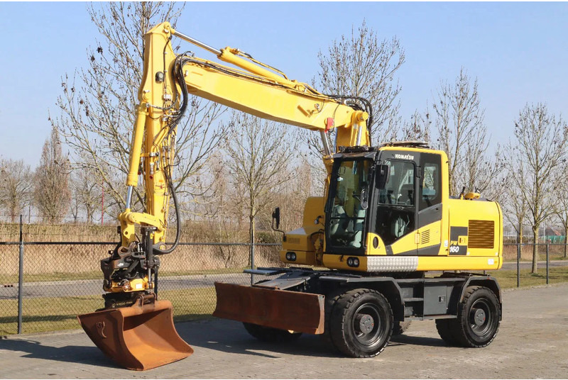 Komatsu PW160-11 | ENGCON TILTROTATOR | BUCKET | TRAILER HYDR. - Escavatore gommato: foto 2 Komatsu PW160-11 | ENGCON TILTROTATOR | BUCKET | TRAILER HYDR. - Escavatore gommato: foto 2