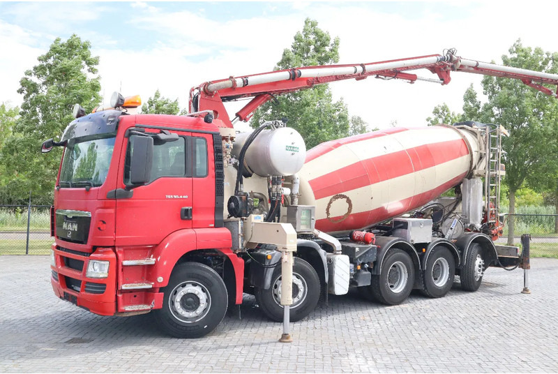MAN TGS 50.440 | 10X4*6 | SARAKA 28 METER | 8M3 MIXER - Pompa autocarrata: foto 3 MAN TGS 50.440 | 10X4*6 | SARAKA 28 METER | 8M3 MIXER - Pompa autocarrata: foto 3