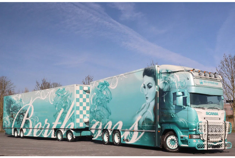 Scania R560 V8 | BERTHONS HOT ROD | CUSTOM SPECIAL TRUCK - Autocarro furgonato: foto 1 Scania R560 V8 | BERTHONS HOT ROD | CUSTOM SPECIAL TRUCK - Autocarro furgonato: foto 1