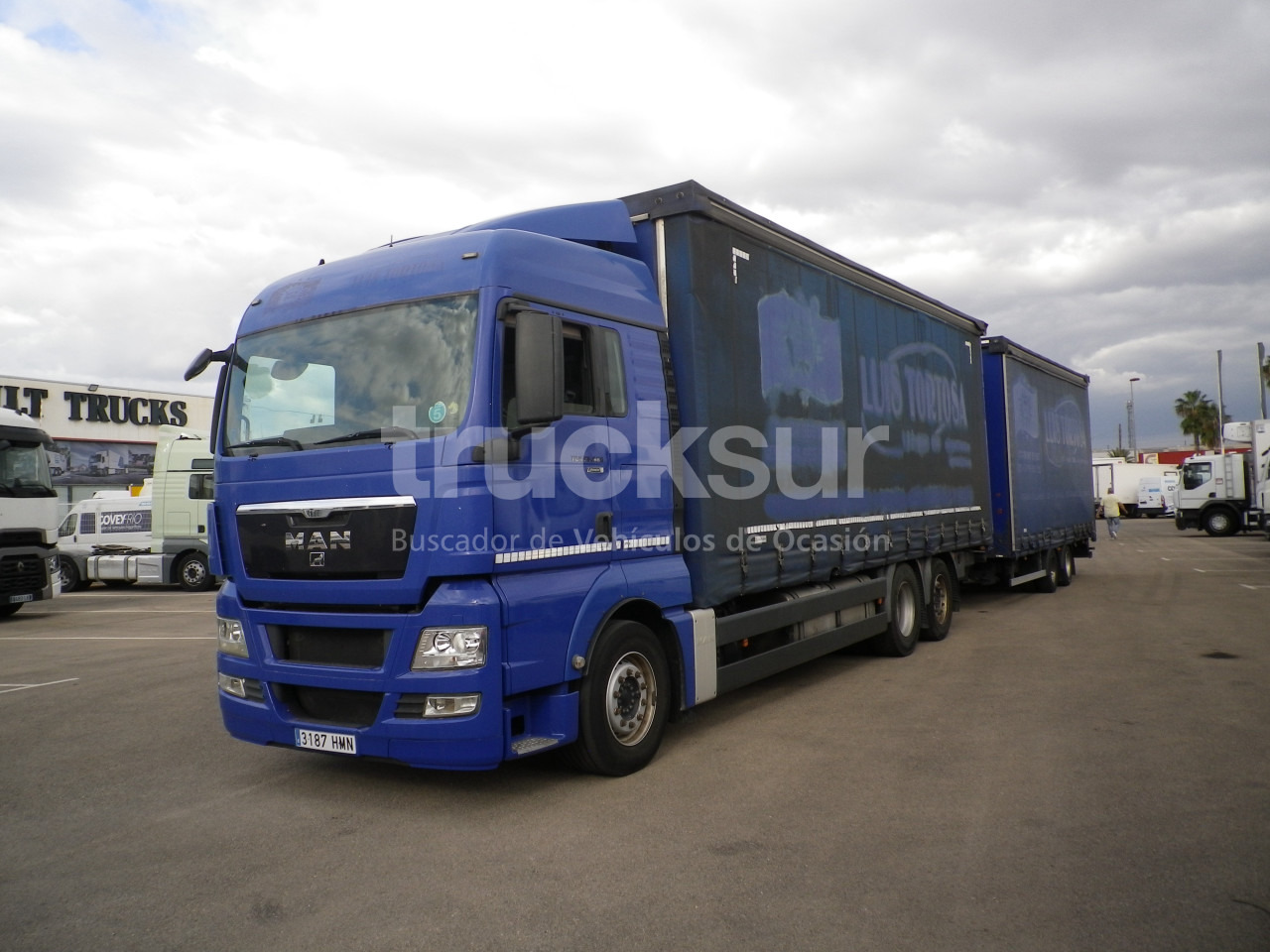 MAN MAN TGX 480.26 REMOLCADOR - Camion centinato: foto 1 MAN MAN TGX 480.26 REMOLCADOR - Camion centinato: foto 1