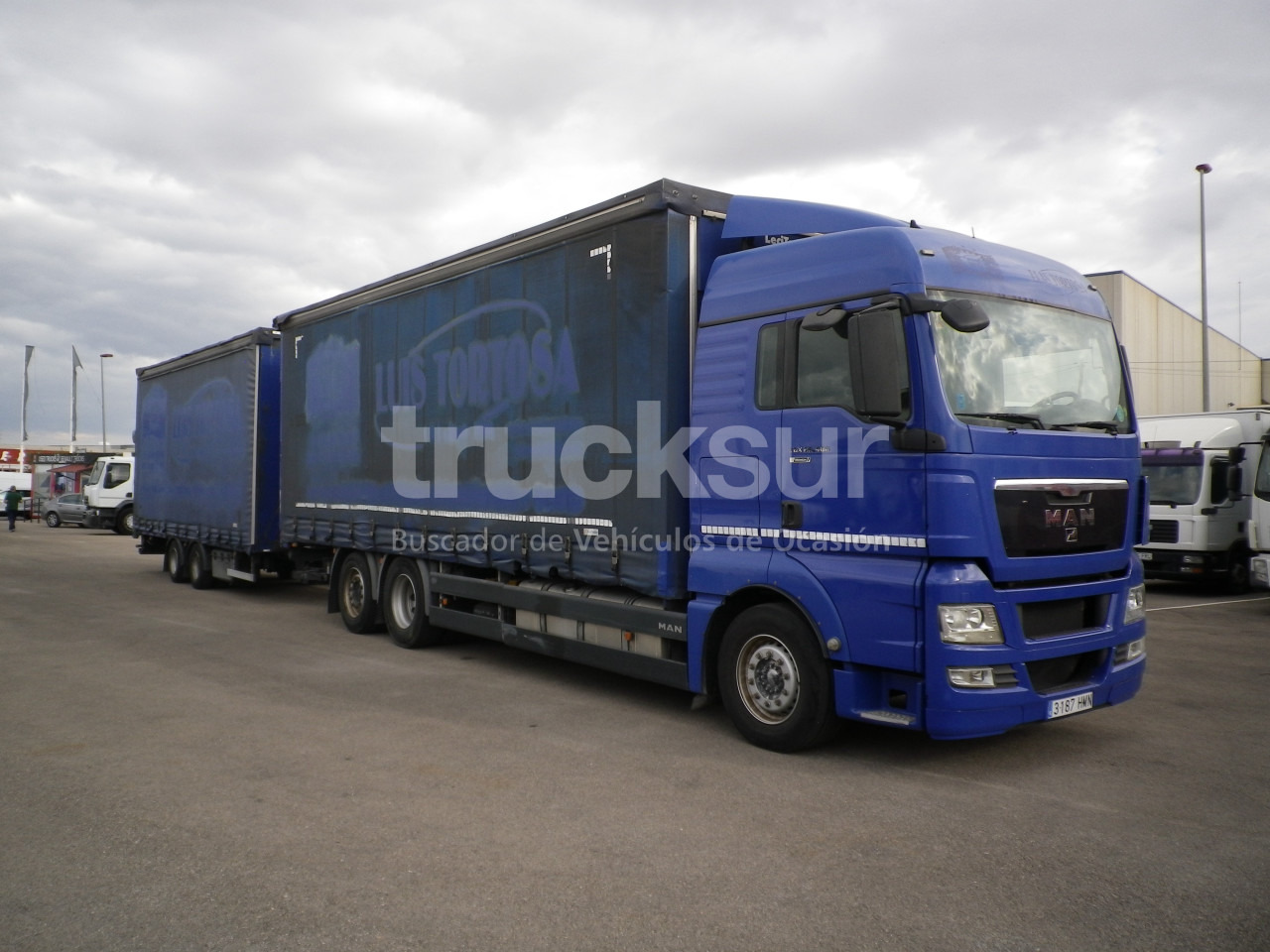 MAN MAN TGX 480.26 REMOLCADOR - Camion centinato: foto 2 MAN MAN TGX 480.26 REMOLCADOR - Camion centinato: foto 2