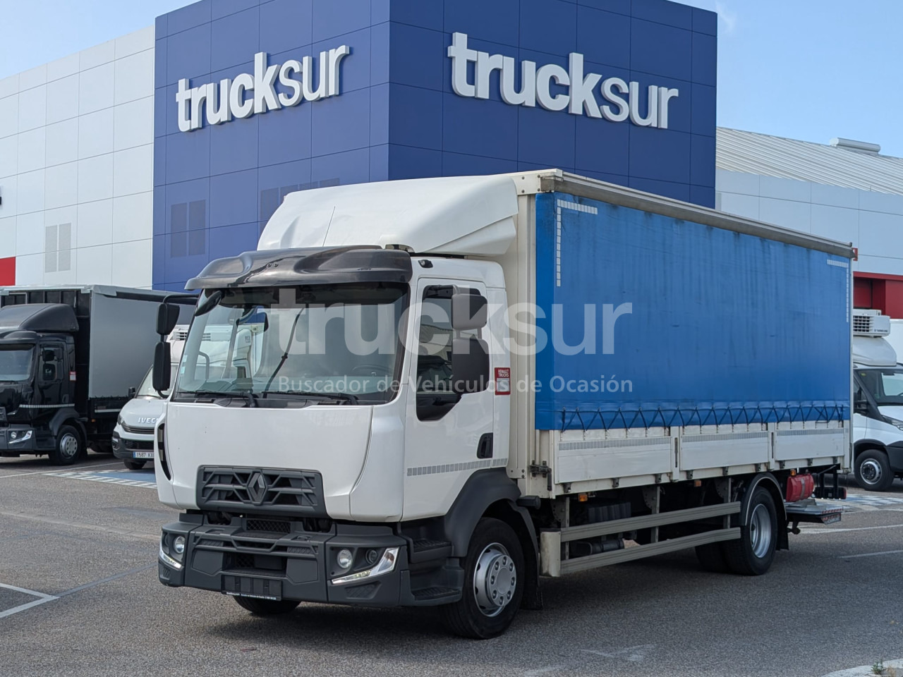 RENAULT D240.12 - Camion centinato: foto 1 RENAULT D240.12 - Camion centinato: foto 1