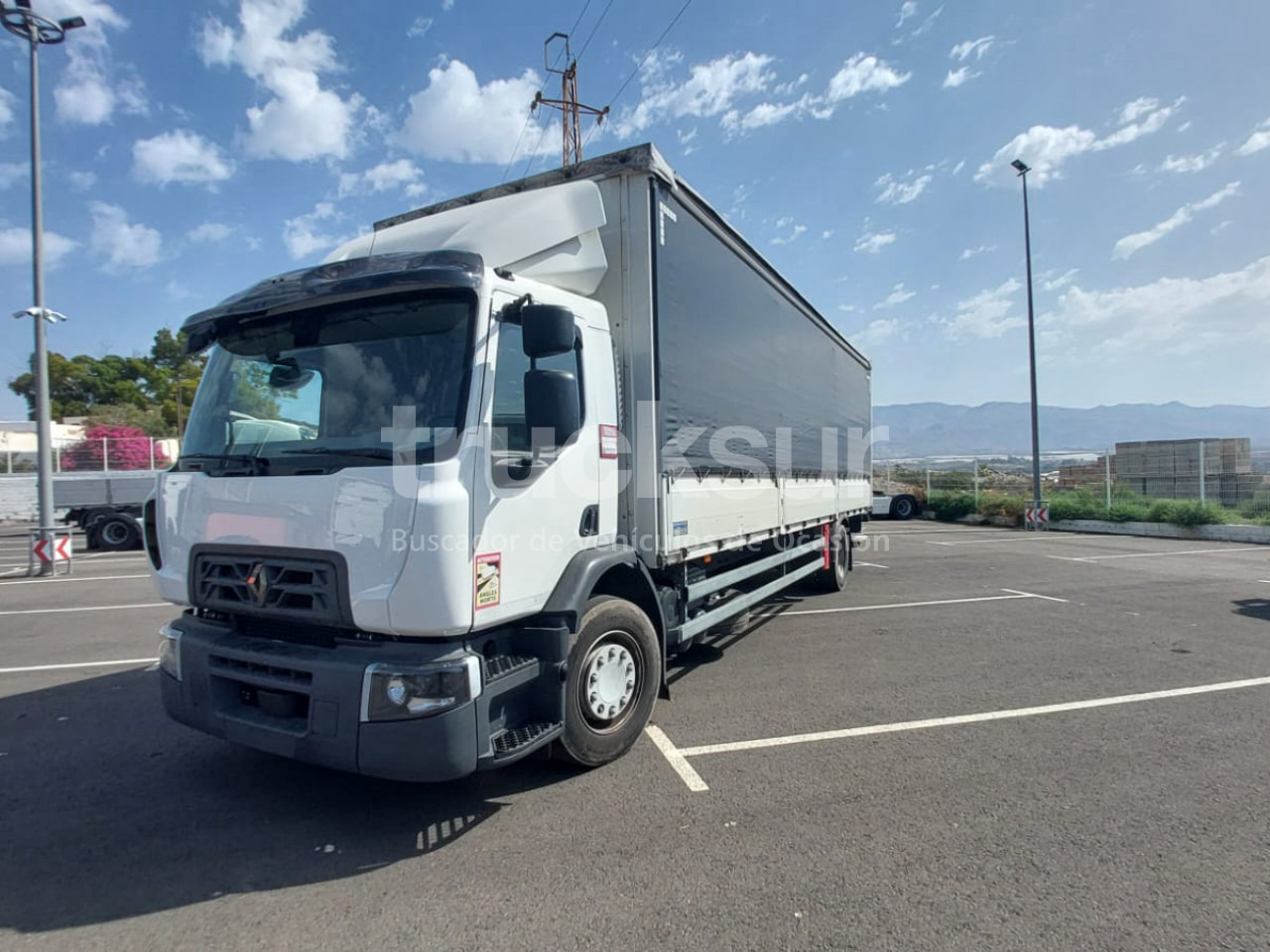 RENAULT D380.18 - Camion centinato: foto 1 RENAULT D380.18 - Camion centinato: foto 1