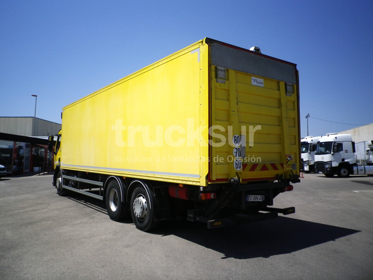 RENAULT D380.26 6X2*4 ejes 6x2*4 - Autocarro furgonato: foto 5 RENAULT D380.26 6X2*4 ejes 6x2*4 - Autocarro furgonato: foto 5