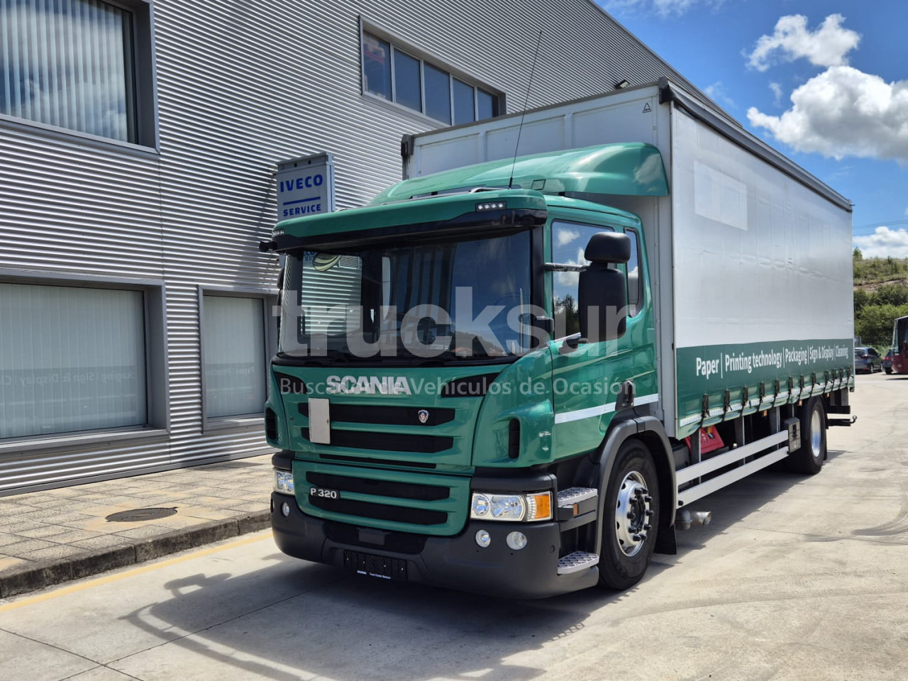 SCANIA P320 - Camion centinato: foto 1 SCANIA P320 - Camion centinato: foto 1