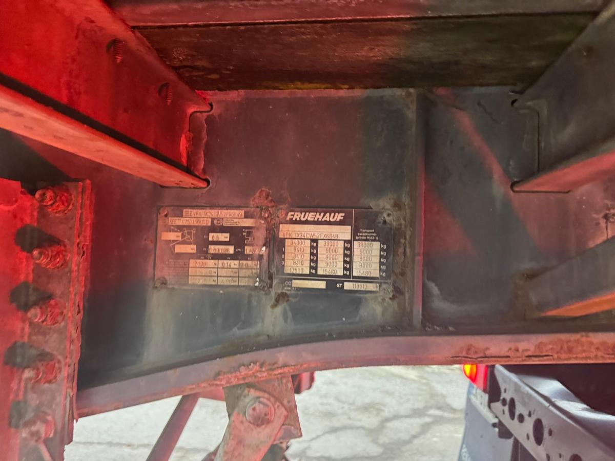 Semirimorchio cassonato/ Pianale Fruehauf: foto 18