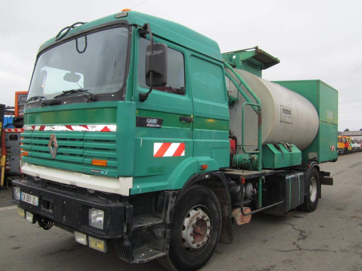 Renault G 340 TI MANAGER - Camion cisterna, Asfaltatrice: foto 1 Renault G 340 TI MANAGER - Camion cisterna, Asfaltatrice: foto 1