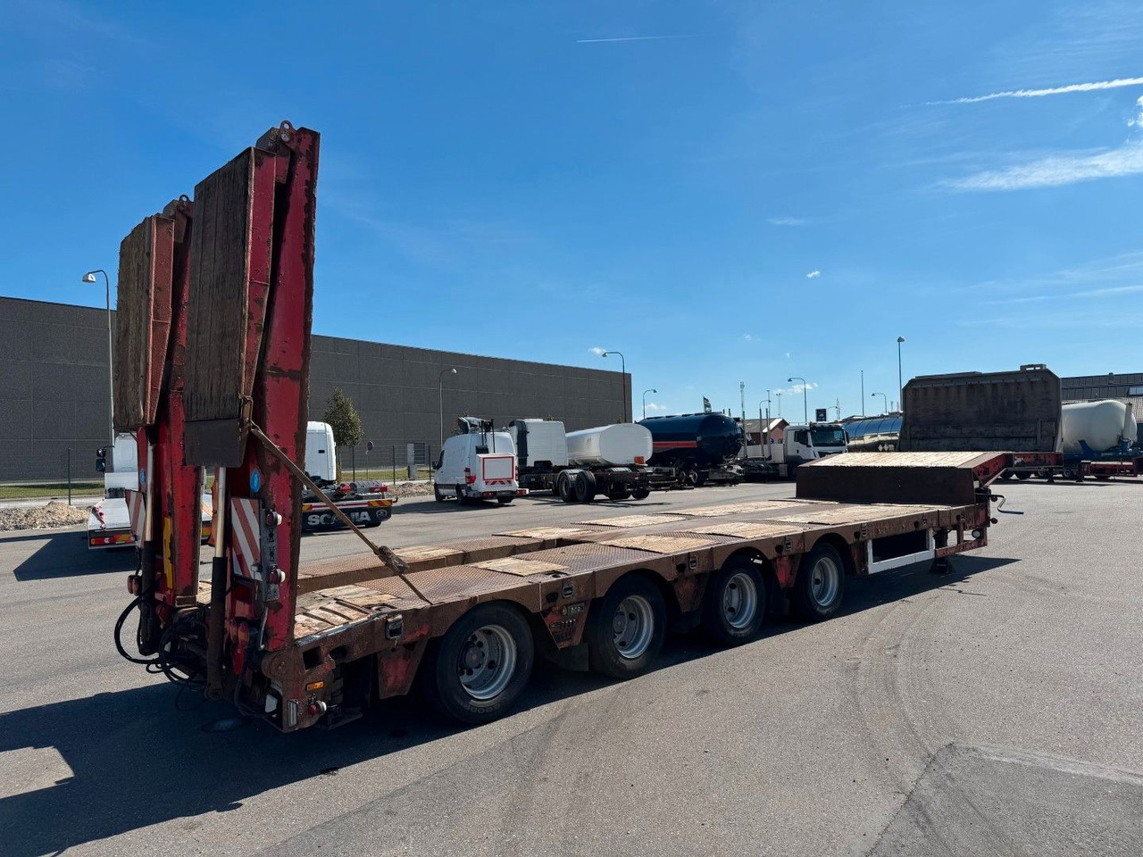 Kel-Berg Faymonville 4 axle Ausziehbar Tieflader - Semirimorchio pianale ribassato: foto 3 Kel-Berg Faymonville 4 axle Ausziehbar Tieflader - Semirimorchio pianale ribassato: foto 3