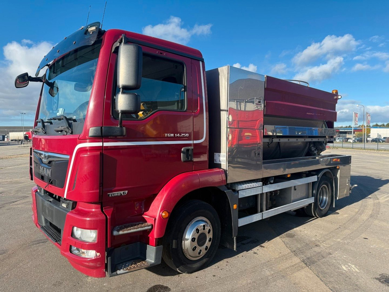 MAN TGM 14.250 VM-Tarm Stainless Steel 5600 l. Kombi - Autospurgo: foto 1 MAN TGM 14.250 VM-Tarm Stainless Steel 5600 l. Kombi - Autospurgo: foto 1