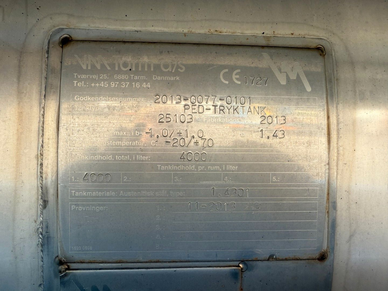 MAN TGM 14.250 VM-Tarm Stainless Steel 5600 l. Kombi - Autospurgo: foto 5 MAN TGM 14.250 VM-Tarm Stainless Steel 5600 l. Kombi - Autospurgo: foto 5