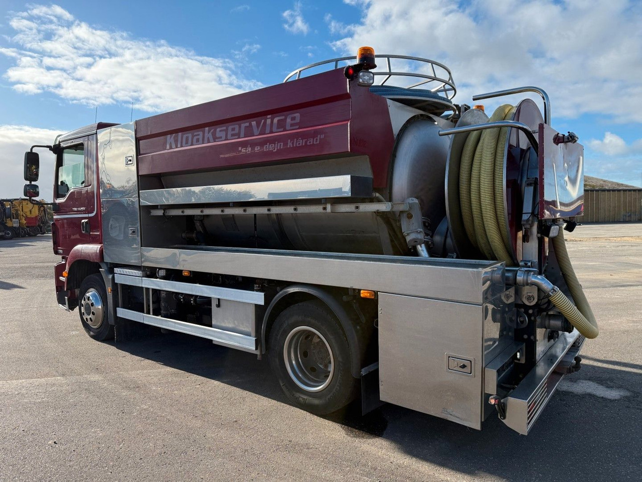 MAN TGM 14.250 VM-Tarm Stainless Steel 5600 l. Kombi - Autospurgo: foto 4 MAN TGM 14.250 VM-Tarm Stainless Steel 5600 l. Kombi - Autospurgo: foto 4